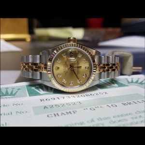 Rolex Ladies Date Just Two Tone 26mm